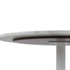 TARIFA Round Dining Table with White Marble Top & White Base - Image 5