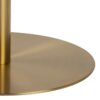 CORBY Round Dining Table with Marble Top & Gold Base - Image 3