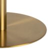 CORBY Round Coffee Table with Marble Top & Gold Base - Image 3