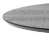 IBIZA Small Round Dining Table in Black - Image 3