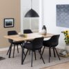 CENNY Dining Table in Oak & Black - Image 9