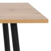 CENNY Dining Table in Oak & Black - Image 4