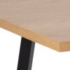 CENNY Dining Table in Oak & Black - Image 3