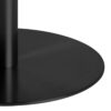 CORBY Round Dining Table with Marble Top & Black Base - Image 5