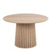 CHRISTO Round Dining Table in White Oak - Image 2