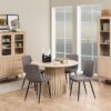 CHRISTO Round Dining Table in White Oak - Image 9