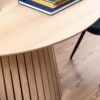 CHRISTO Round Dining Table in White Oak - Image 3