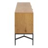 JAIPUR Sideboard with 2 Doors & 1 Drawer in Oak & Black - Image 2