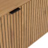 JAIPUR Sideboard with 2 Doors & 1 Drawer in Oak & Black - Image 7