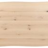 MALIKA Dining Table in White Oak & Black - Image 3