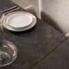 BLACKBURN Black Ceramic Extending Dining Table - Image 5