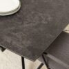 BLACKBURN Black Ceramic Extending Dining Table - Image 6