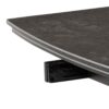 BLACKBURN Black Ceramic Extending Dining Table - Image 4