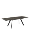 BLACKBURN Black Ceramic Extending Dining Table - Image 3