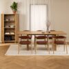 COLIMA Dining Table in Oak - Image 6